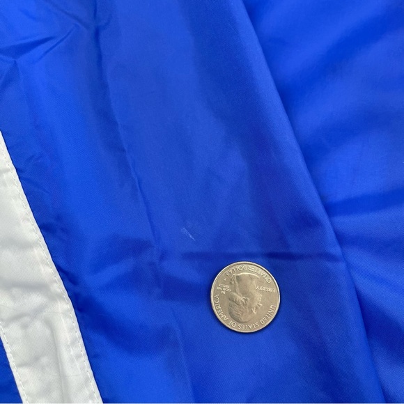 VTG 90s MacGregor Blue Red White Colorful Men’s Full Zip Windbreaker Jacket sz L - Picture 8 of 13